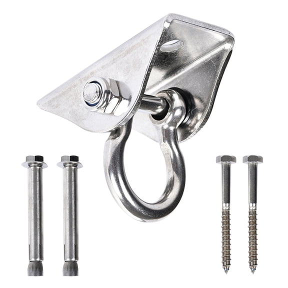Clearance! Lajdalh Suction Cup Hooks Suction Towel Hook Stainless Steel Swivel Hooks for Hammock-Swing Chairs Hammock-Chair Hanging Kit