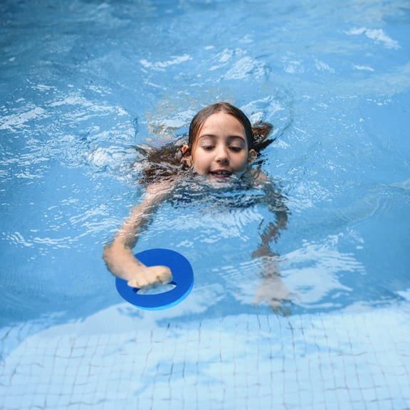 Clearance! Lajdalh Swimming Hand Paddles Simple Round Design,Floating Training Aid Eva Hand Buoy for Freestyle Stroke,Enhance Arm Strength Swimming Technique for Adults