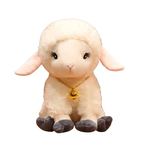 Clearance! Lamb Plushies and Stuffed Animals - Soft Cute Plush Figure Toy for Girls, Ideal Birthday Gift for Kids, Bedside Cushion, Car Decor, and Companion Doll