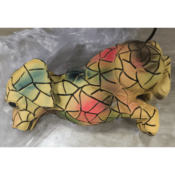 Clearance! Lamp and Pug Lamp, Stained Resin French Bulldog Tabletop Night Light, Cute Pet Dog Themed LED Table Light with Warm Ambient Glow, Vintage Animal Home Decor I