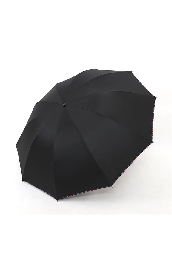 Clearance Large Oversized Umbrellas, rain and weather umbrellas, reinforced students,double sunny and rainy dual-use umbrella,folding thickened sunshade