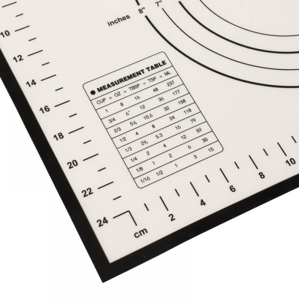 Clearance! Large Pastry Mat, Non-stick Silicone Mat with Measurement ...