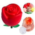 Clearance Large Silicone Rose Ice Cube Tray Set, 2-Inch Slow-Melting ...