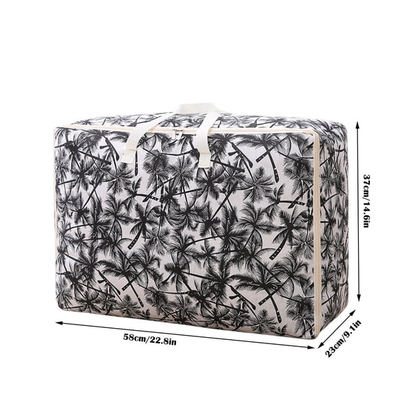 Clearance Largecapacity Storage Bag With Handle Largecapacity Storage Bag Foldable Storage Bucket For Quilt Blanket And