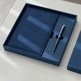 thumbnail image 1 of Clearance! Leather Notebook And Pen Gift Box Set (A5-100 Sheets (200 Pages)) Lined Notebook Composition Notebook, 1 of 7