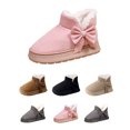 thumbnail image 1 of Clearance Lenago Womens Boots Snow Shoes for Women Slip On Warm Slippers Faux Suede Platform with Soft Comfortable Foam Cozy House Slipper Winter Indoor & Outdoor Boots, 1 of 9