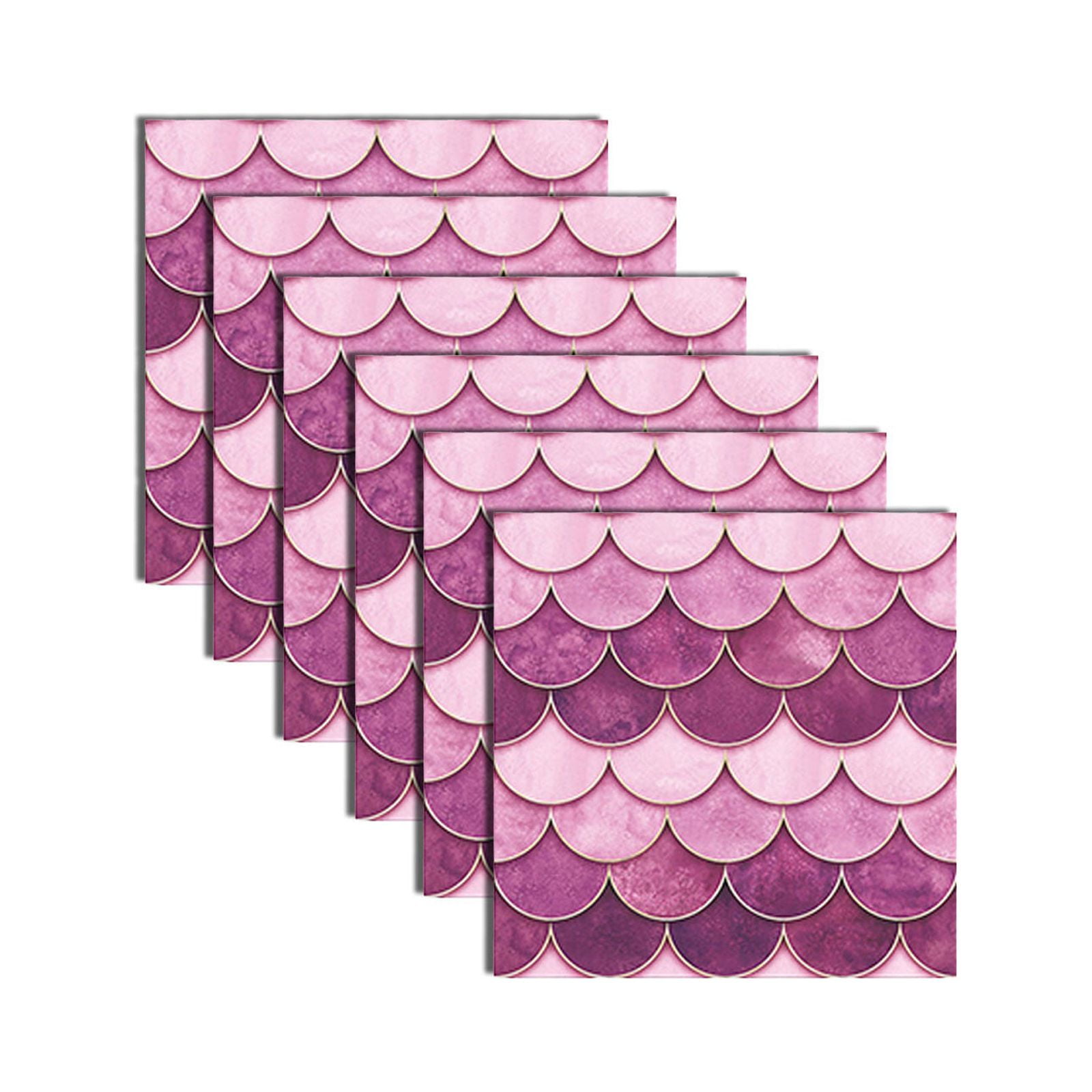 Clearance! Leott Sticker Promotion Sale, Wallpaper 1Set 6Pc Self