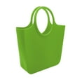 thumbnail image 1 of Clearance! Leott Tje Bath Promotion Sale, Silicone Rubber Products Tote Bag Silicone Tote Bag Bathroom Storage Bag Bath Beach Outdoor Carrying Bag Underarm Bag Green, 1 of 8