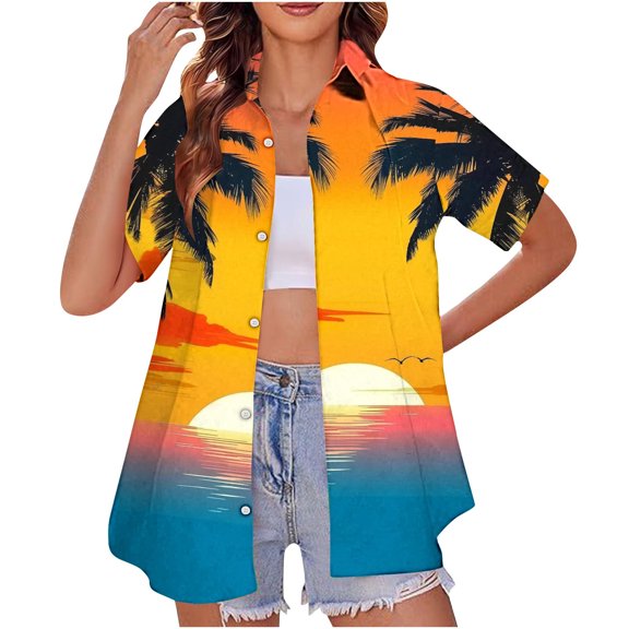 Lightweight Tops & Blouses Plus Size Blouses for Women Dressy Basic Fitted Tees Black Summer Tops Y2K Previous Orders