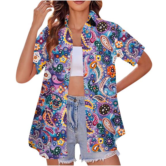 Lightweight Tops & Blouses Shirts for Women Trendy Summer Teens Workout Shirts Women Loose Womens Sleeveless Tunic Tops Dressy Casual Try Before You Buy Womens Clothing