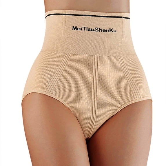 Clearance! Lisingtool Body Shaper Tummy Control High Waist Abdominal Lifting Buttock Female Body Shaping Body Shaping Bundle Waist Summer Thin Stomach Constricting Slimming Briefs Promotion Sale