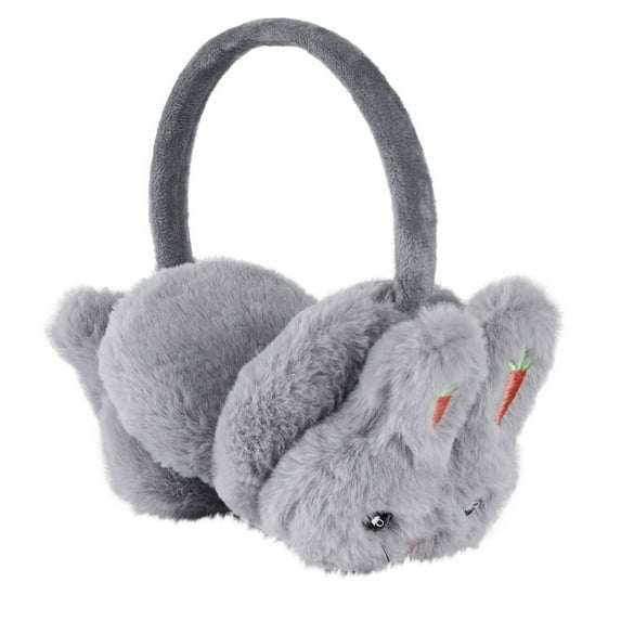 Clearance! Lisingtool Earmuffs Adult Keep Warm In Winter Earmuffsears Freezing Rabbit Pattern Earmuffs Grey Promotion Sale