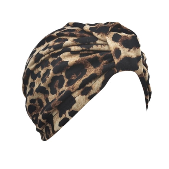 Clearance! Lisingtool Headbands for Women Cancer Head Hat Cap Ethnic Bohemian Floral Hair Cover Wrap Turban Headwear Turban Cap Brown Promotion Sale