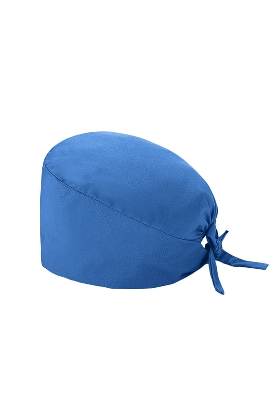 Clearance! Lisingtool Scrub Cap Fashion Solid Scrub Cap Work Hat with Sweatband for Womens and Mens H Promotion Sale