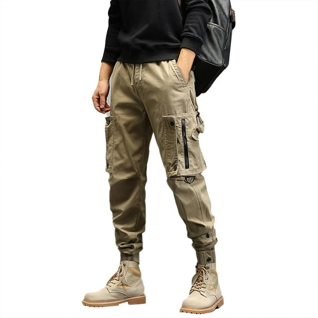 Clearance! Lisingtool Sweatpants for Men Loose Jeans Pants Cargo
