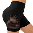 thumbnail image 1 of Clearance! Lisingtool Women's Fitness Yoga Shorts High Waist Soft Spandex Riding Shorts Women's Dance Volleyball Hip Shorts Black on Clearance, 1 of 5