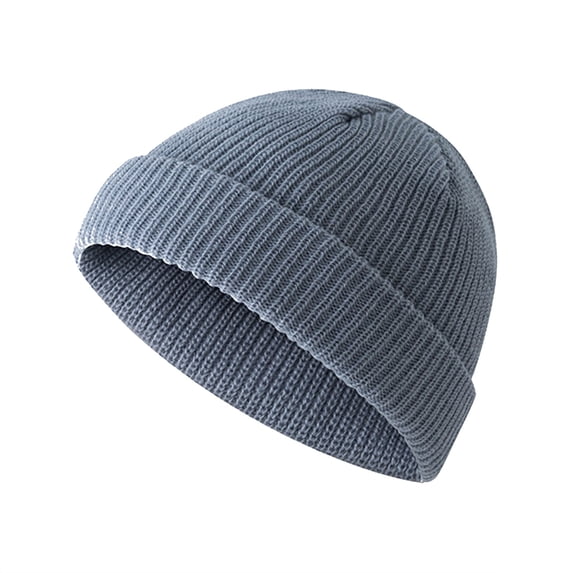 Clearance! Lisingtool Womens and Mens Winter Knitted Beanie Hat with Faux Pom Warm Knit Cap Beanie Hats for Women and Mens M Promotion Sale