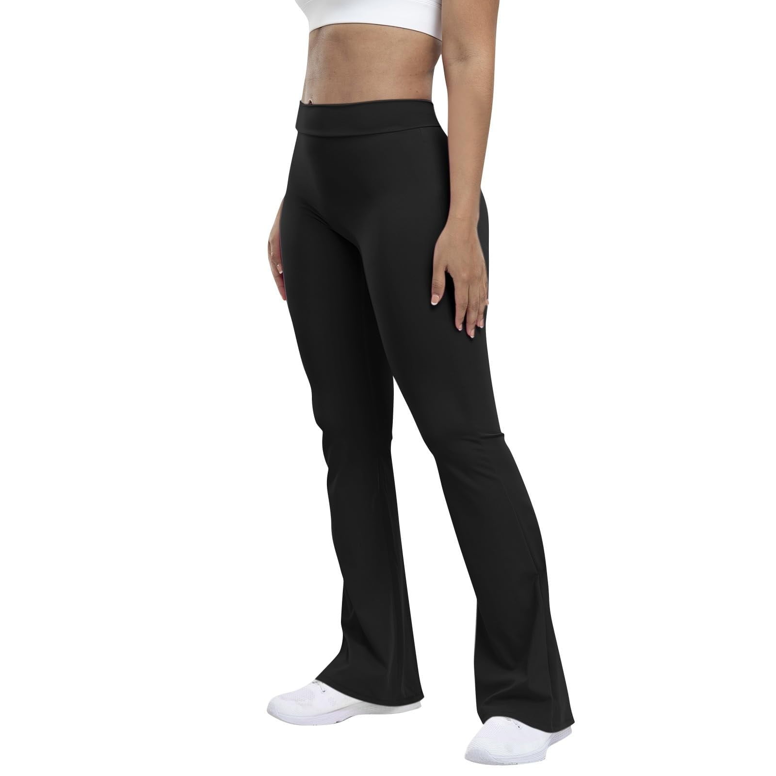 Clearance! Lisingtool Yoga Pants Women Peach Flared Pants Women's Yoga