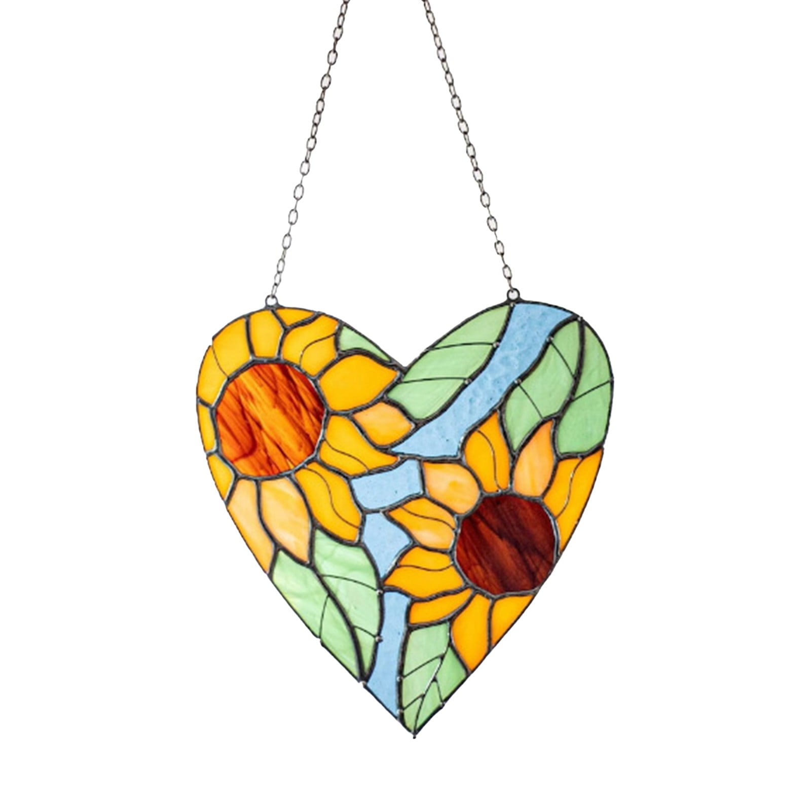 Clearance!Liuanngg Fall Decoration in The Sun Sunflower Chain Hanging