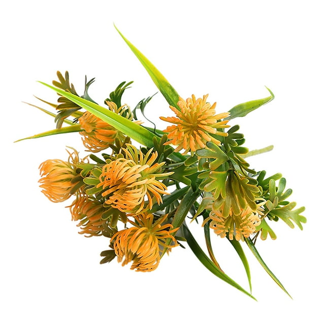 Clearance Lizhowu Artificial Flowers Simulation Plant Fake Flower Green