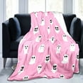 Clearance！ Lizhowu Blanket Throw Blanket Halloween Blanket Fleece