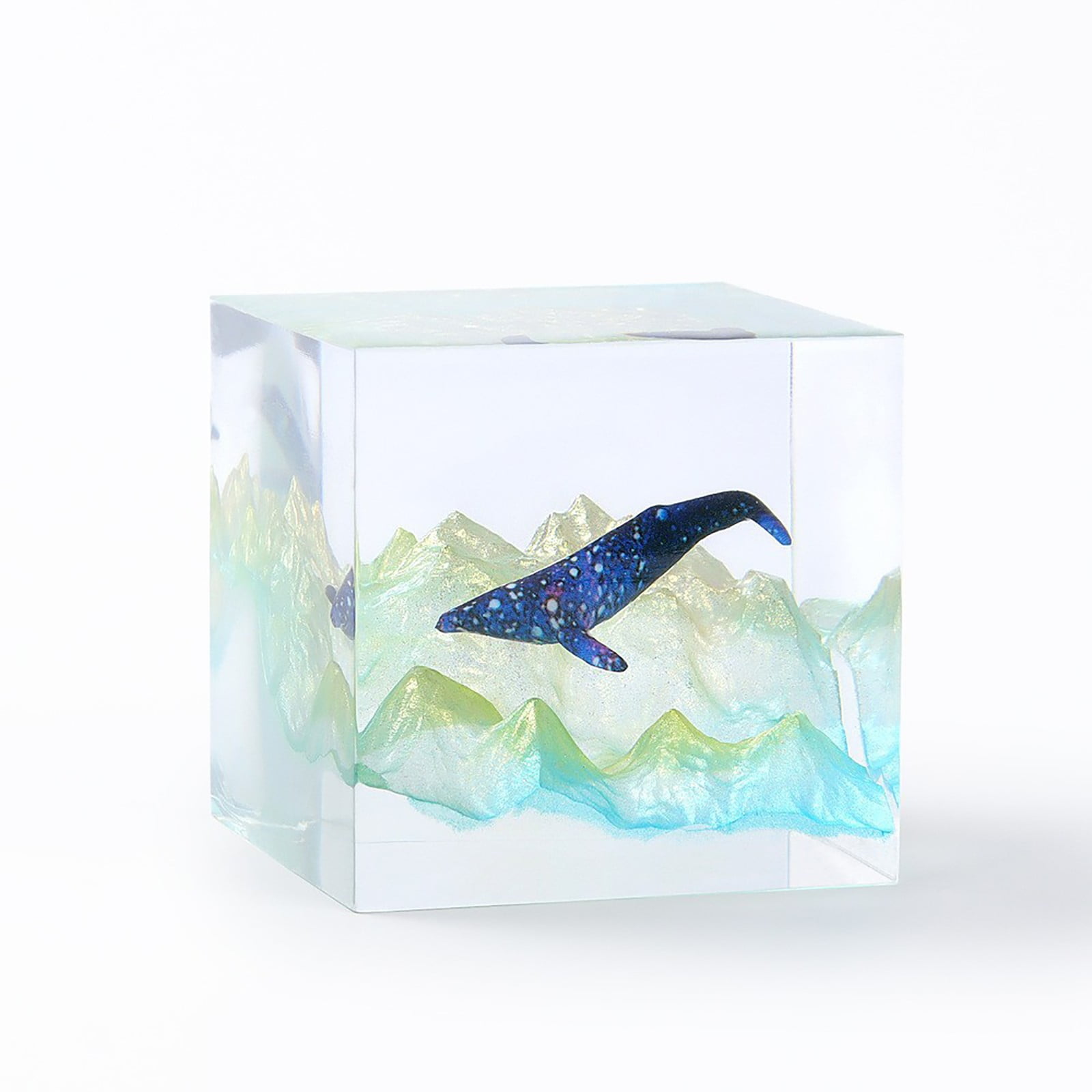 Clearance Lizhowu Desk Ornament Desktop Decor Resin Lamp，Deep Sea