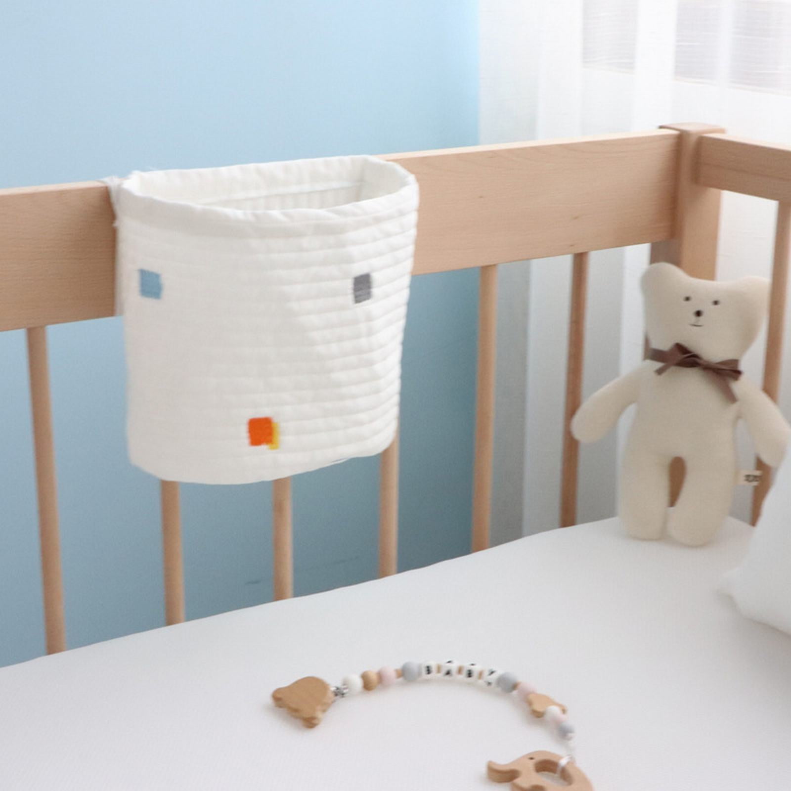Clearance！ Lizhowu Home Textile Storage Crib Hanging Bag Baby