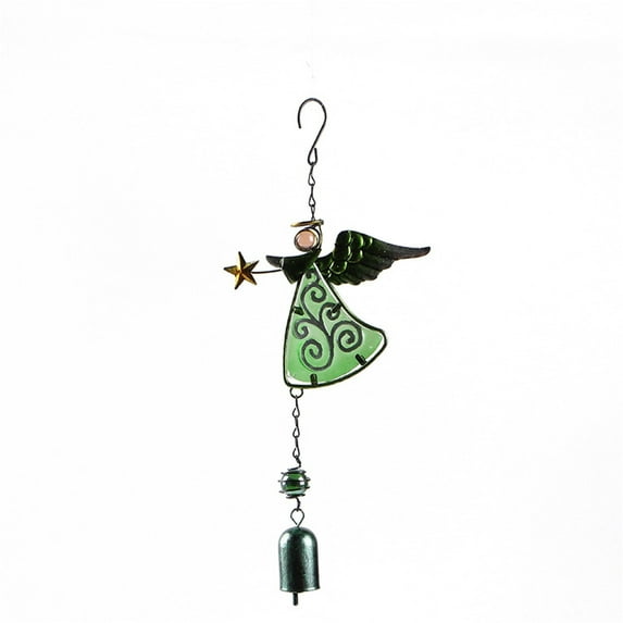 Clearance! Lloopyting Retro Metal Bell Angel Wind Chime Ornaments Creative Balcony Courtyard Wind Chimes For Outside 0 Wind Chimes Clearance Garden Hanging Decor Wind Chimes Clearance Under $5 Outdoor