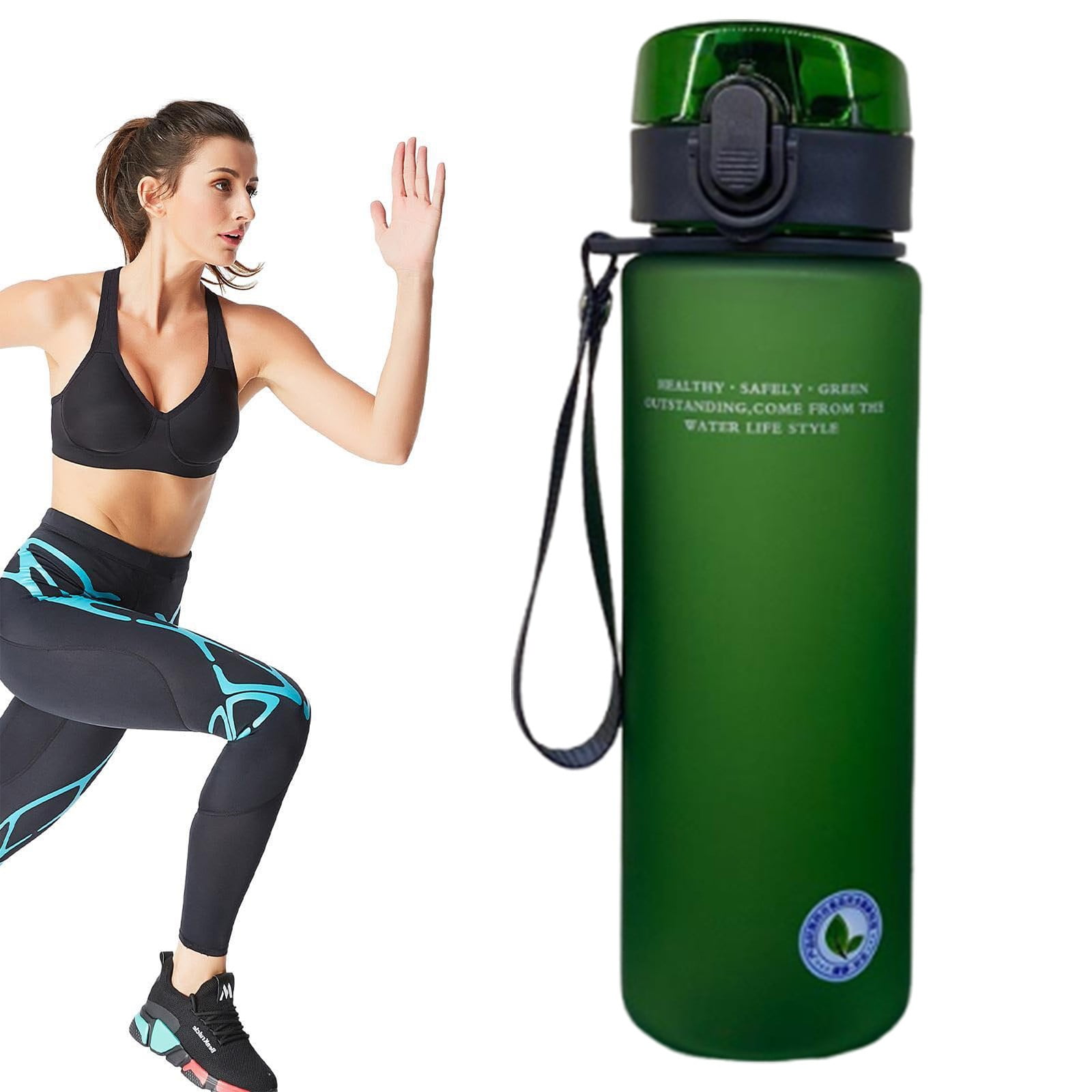 Clearance! Lognanla Coffee Cups 560Ml Portable Sports Hydration Bottle