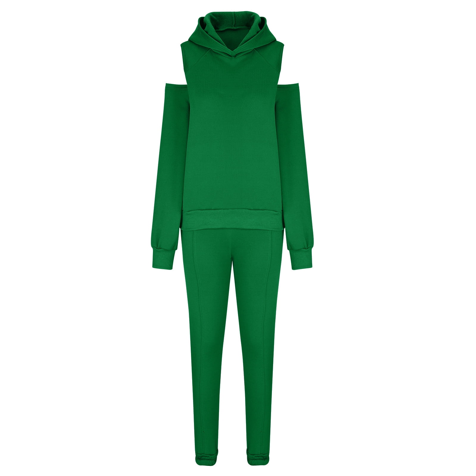 Off the shop shoulder jogging suits