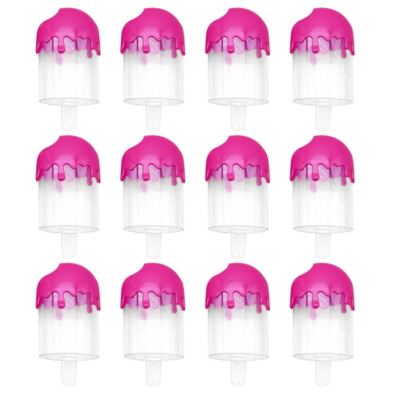 Clearance! Lssam Food Storage Containers Kitchen Containers 12Pcs Ice Shape Candy Box Plastic Candy Case Container Party And Gifts Candy Case Container Wedding Party Supplies