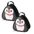 thumbnail image 1 of Clearance Lunch Bag under $10 Small Reusable Snack Bags Food Container For Women Sandwich Bag Work Travel Gym Picnic Leakproof Outdoors Game Handbags For Adults Grey 2PC, 1 of 7
