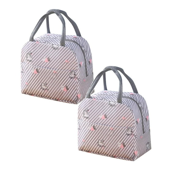 Clearance Lunch Bag under $6 Lunch Bag Insulated Lunch Box Women's Lunch Tote With Front Pocket Reusable Insulated Bag Women's Lunch Box Men's Work Picnic