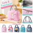 thumbnail image 1 of Clearance! Lunch Bag Leakproof Zipper Cartoon - Insulated Thermal Tote with Handle, Perfect Lunch Box Bag and Storage Bag for Kids School Picnic,Orange, 1 of 5