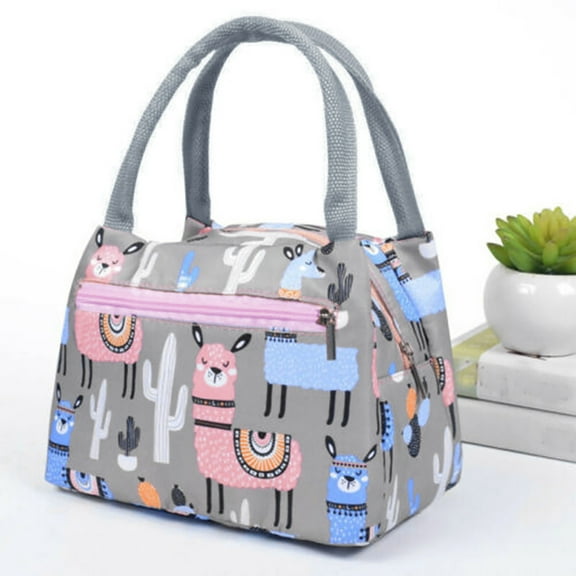 Clearance Lunch Bag under $5,Fashion New Portable Waterproof Thickness Picnic School Lunch Bag Office