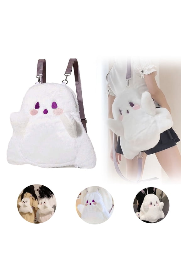 Clearance Lunch Bag under $5,Halloween Decorations Brat Shoulder Bag Halloween Cute Plush Doll Backpack Decoration Ornament Halloween Decor