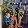 thumbnail image 1 of Clearance! MASLVO Garden Stakes Plant Stakes Landscape Staples 3pcs Signs Garden Stakes Fun Potted Mini Inserts Stake Suitable For Patio Courtyard, 1 of 4