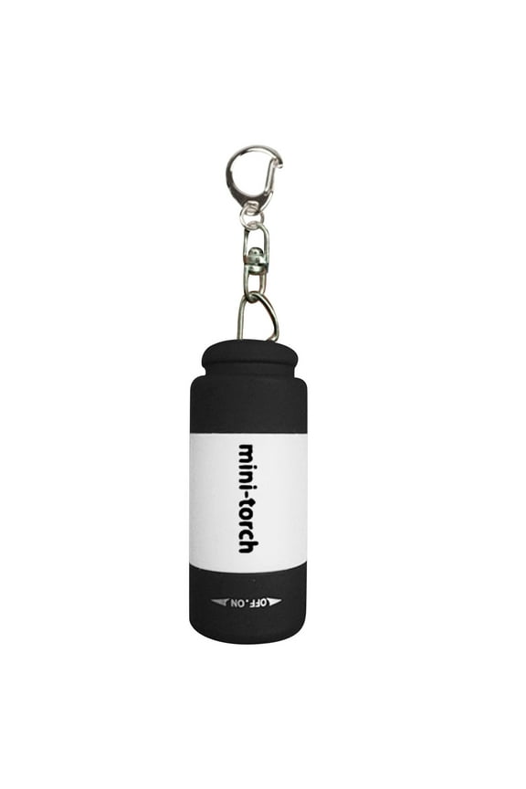 Clearance! MINI Rechargeable Keychain Flashlight, 300mAh Waterproof Compact and Portable Mini LED Keyring Lights with Built-in Battery Ideal for Everyday Carry and Emergencies, Gift for Kids