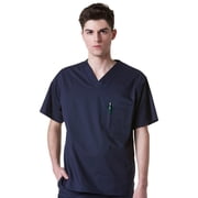 Clearance Maevn Uniforms Mens Stretch Solid Scrub Top