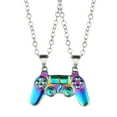 thumbnail image 1 of Magnetic Game Controller Necklace for Couple Matching Console Handle Pendant for Best Friends Friendship Valentine's Gifts Him and Her Lovers Jewelry, 1 of 2