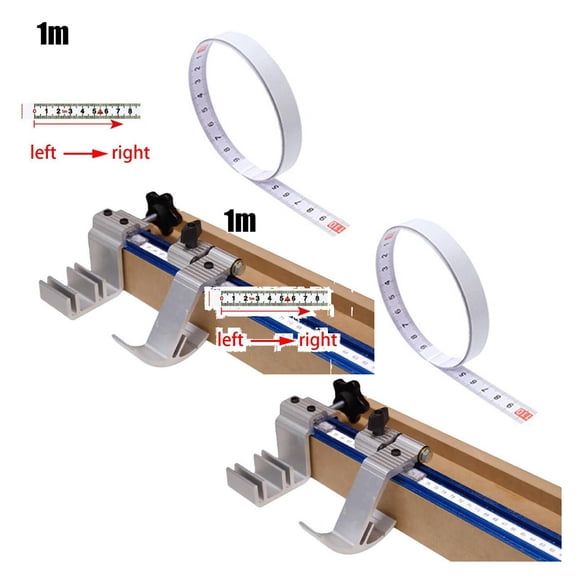 Clearance Measuring ruler under $5,1 M Self Adhesive Measuring Tape Tape Measure Tape Measurements 2PC