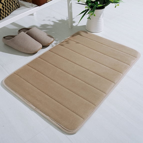 Memory Foam Bathroom Rugs, Ultra Soft and Absorbent Bath Mat, Thick Bath Rug for Bathroom Floor,23.6*15.7 in