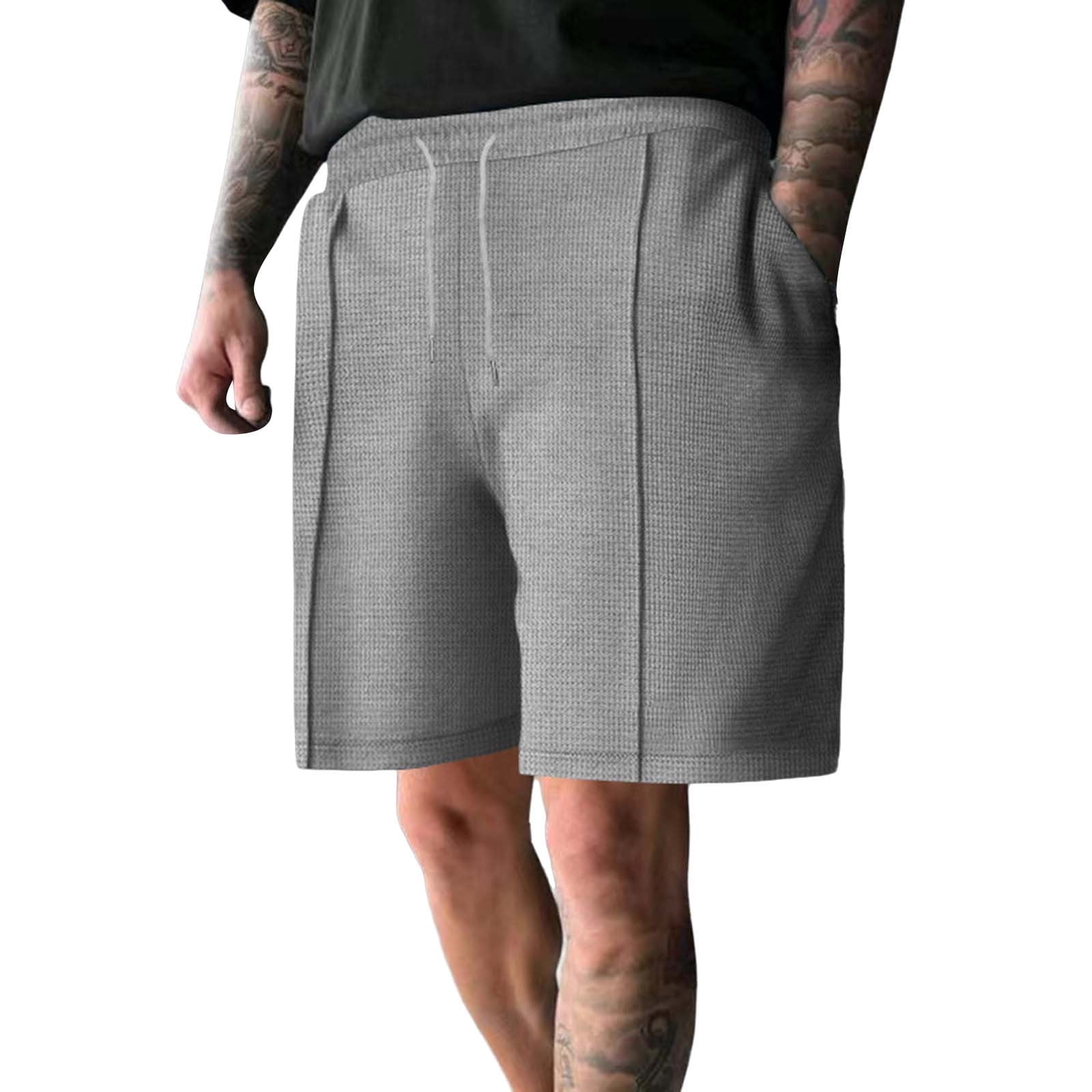 Clearance! Men'S Casual Shorts Work Shorts Fashion Slim Five Pants