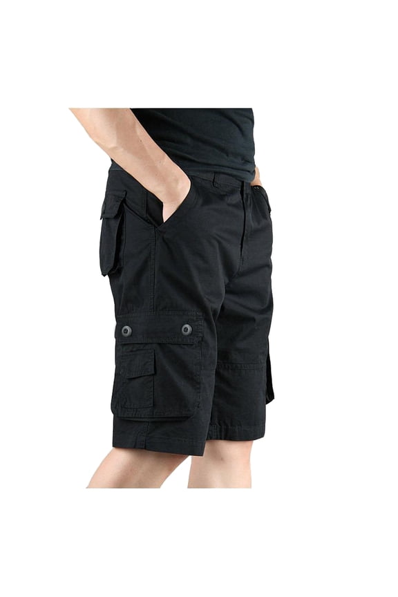 Clothing Men's Cargo Pants,Men's Summer Fashion And Leisure Pants With Multi-pocket Solid Color Overalls