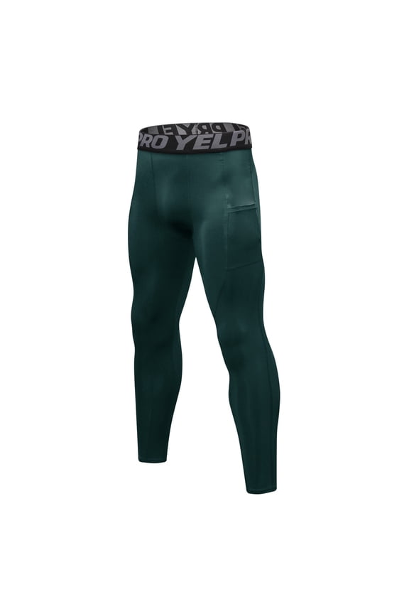 Clearance Men's Compression Pants Gym Fitness Basketball Breathable Quick Dry Stretch Skinny Sweatpants Trackpants