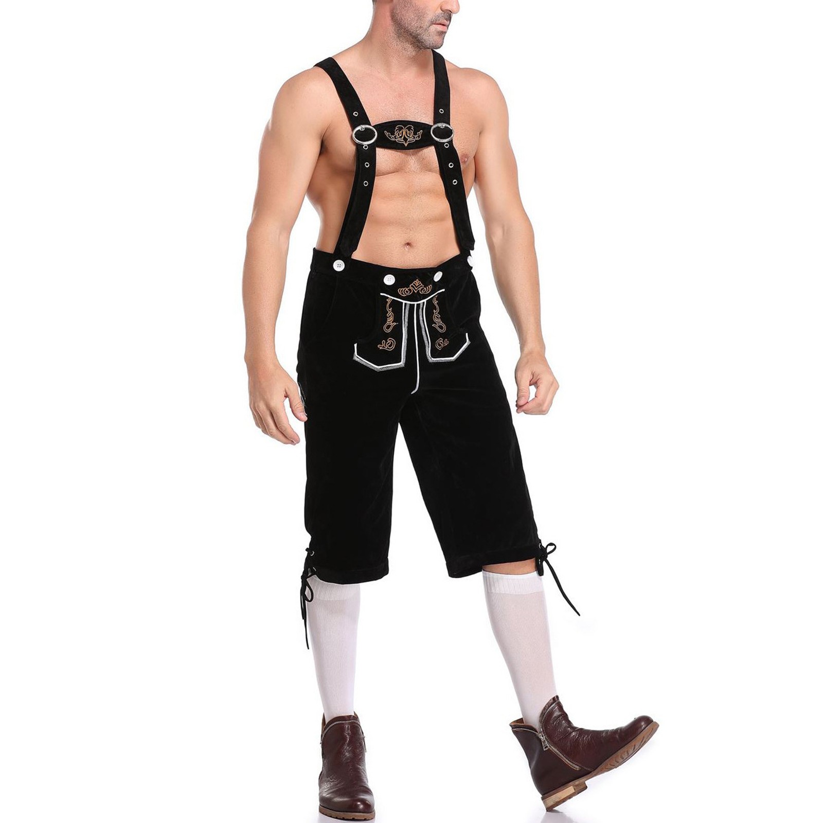 Clearance! Men's Oktoberfest 2024 Outfit Suspenders - Walmart.com