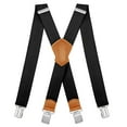 Clearance!Men's Suspenders with Heavy Duty Clip Wide X Back for Work