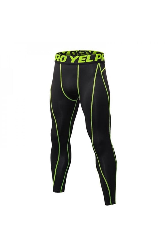Clearance Men's Thermal Compression Pants Athletic Sports Leggings Running Tights Cold Weather Winter Warm Base Layer Bottom