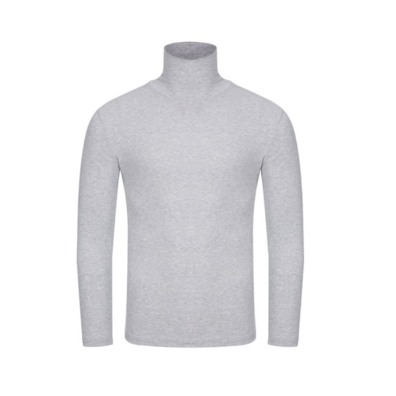 Clearance Men's Thermal Compression Shirts Long Sleeve Turtleneck Shirt Winter Sports Running Lightweight Base Layer