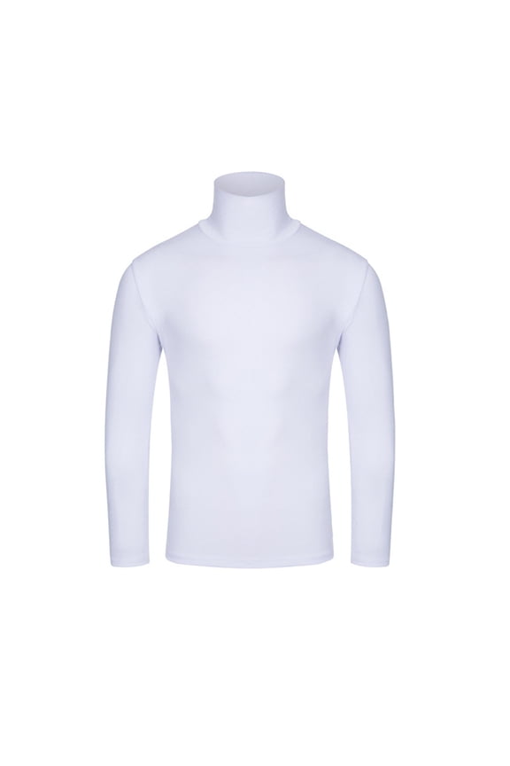 Clearance Men's Thermal Compression Shirts Long Sleeve Turtleneck Shirt Winter Sports Running Lightweight Base Layer